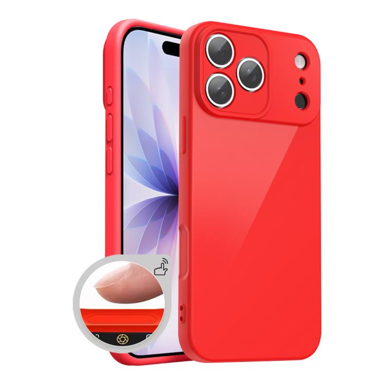 XDcase AI 按鈕整合全覆蓋仿矽膠手機殼，適用於 iPhone 17 Pro Max、iPhone 17 Pro