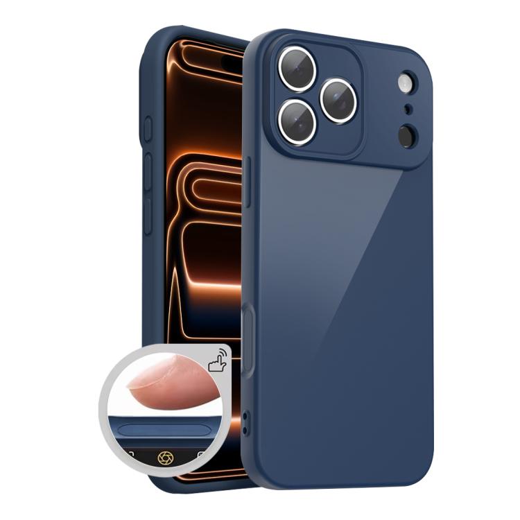 XDcase AI 按鈕整合全覆蓋仿矽膠手機殼，適用於 iPhone 17 Pro Max、iPhone 17 Pro
