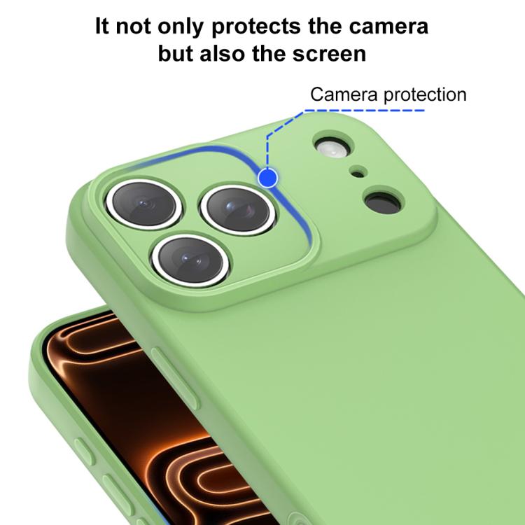 XDcase AI 按鈕整合全覆蓋仿矽膠手機殼，適用於 iPhone 17 Pro Max、iPhone 17 Pro