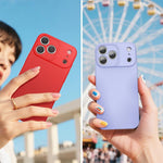 XDcase AI 按鈕整合全覆蓋仿矽膠手機殼，適用於 iPhone 17 Pro Max、iPhone 17 Pro