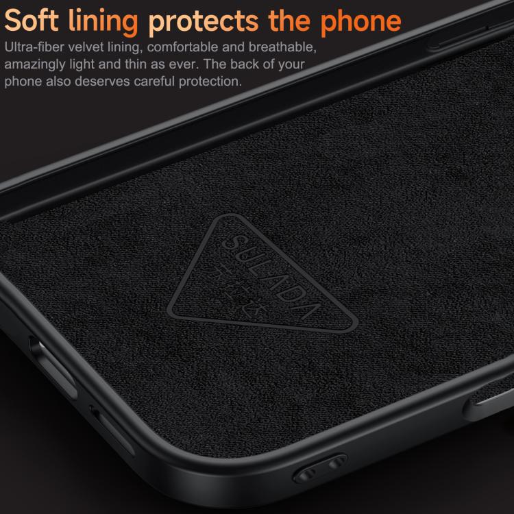 SULADA 手腕帶隱藏金屬支架仿皮手機殼，適用於 iPhone 17 Pro Max、iPhone 17 Pro、iPhone 17、iPhone 16 Pro Max、iPhone 16 Pro、iPhone 16