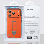 SULADA 手腕帶隱藏金屬支架仿皮手機殼，適用於 iPhone 17 Pro Max、iPhone 17 Pro、iPhone 17、iPhone 16 Pro Max、iPhone 16 Pro、iPhone 16