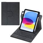 360 度旋轉藍牙鍵盤皮革平板保護套附觸控板，適用於 iPad Pro 11 2025 / 2024，適用於 iPad 2025 / 2022，適用於 iPad Air 11 2025 / iPad Pro 11 2022，適用於 iPad 10.2 2021 / 2019 / iPad Air 3