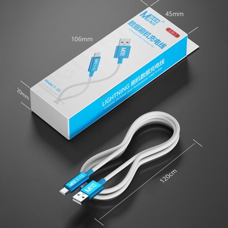 MaAnt Y-15 USB 轉 Type-C 充電與數據傳輸線，適用 iPhone / iPad，MaAnt Y-15