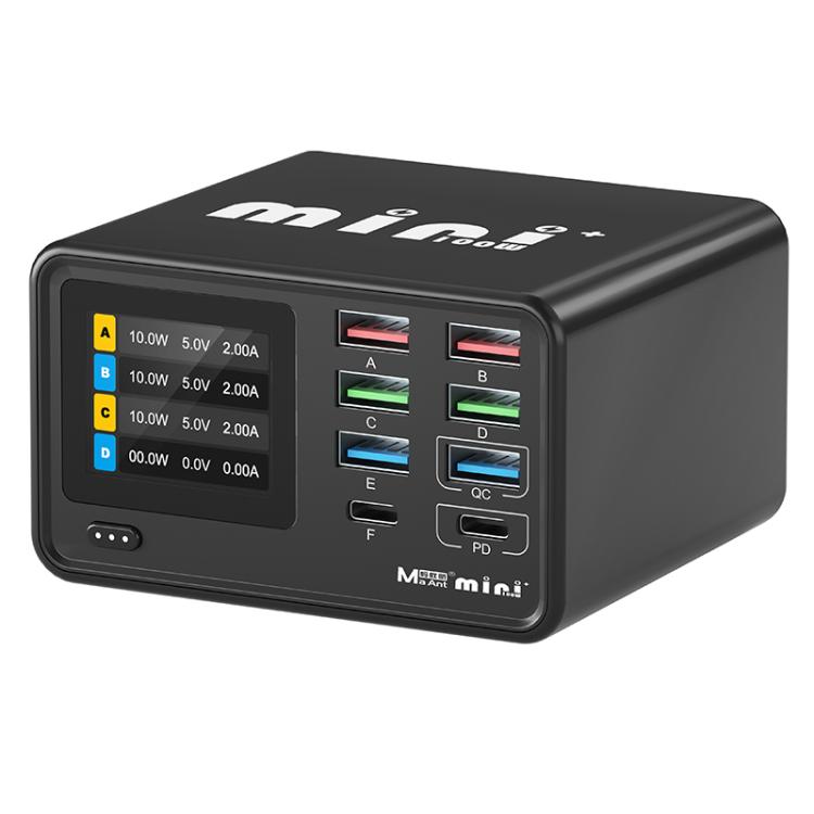 MaAnt Dianba Mini 75W 多功能 8埠 PD 充電器，支援 PD 快充，MaAnt Dianba Mini EU 插頭