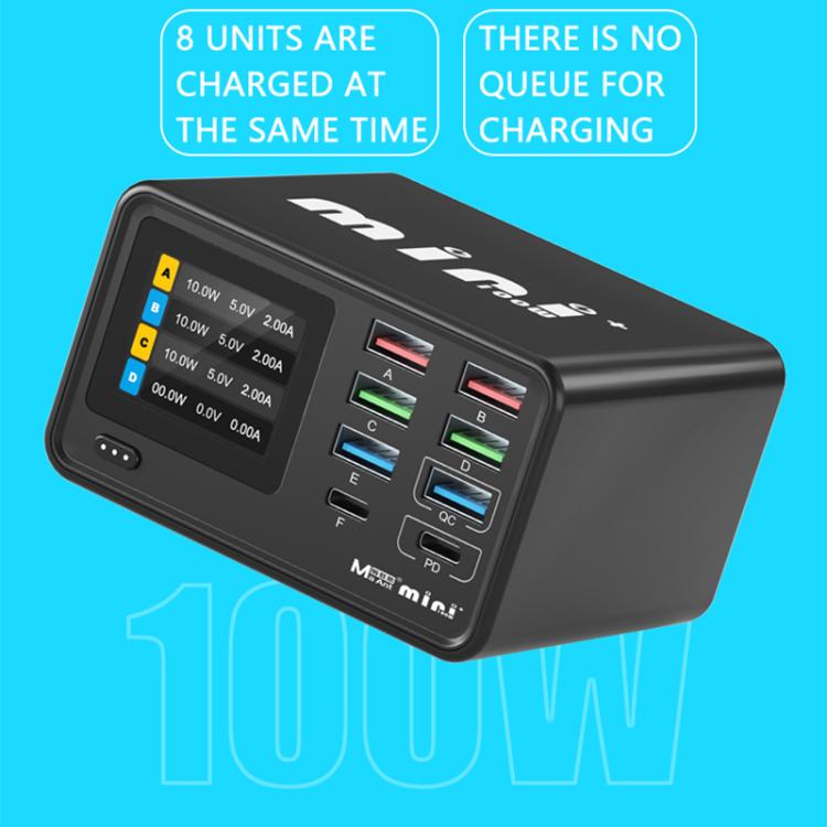 MaAnt Dianba Mini 75W 多功能 8埠 PD 充電器，支援 PD 快充，MaAnt Dianba Mini EU 插頭