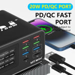 MaAnt Dianba Mini 75W 多功能 8埠 PD 充電器，支援 PD 快充，MaAnt Dianba Mini EU 插頭