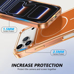 Color Shield PC 混合 TPU 磁吸手機殼，適用於 iPhone 17 Pro Max、iPhone 17 Pro