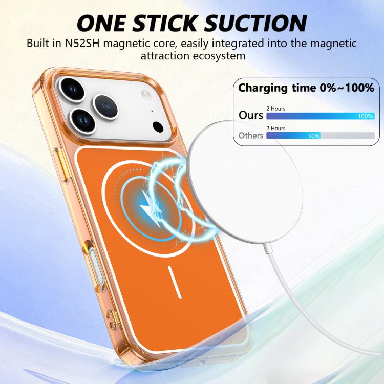 Color Shield PC 混合 TPU 磁吸手機殼，適用於 iPhone 17 Pro Max、iPhone 17 Pro