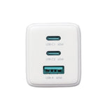 JOYROOM JR-TG10 65W GaN 雙 Type-C、USB 三埠充電器，附 Type-C to Type-C 線，歐規插頭，英規插頭