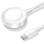xDfind 適用於 Apple Watch 智慧手錶鋁合金充電座及 Type-C 充電器組，鋁合金+Type-C
