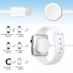 xDfind 適用於 Apple Watch 智慧手錶鋁合金充電座及 Type-C 充電器組，鋁合金+Type-C