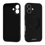 ABEEL 親膚感磁吸液態矽膠手機殼附支架，適用於 iPhone 17 Pro Max、iPhone 17 Pro、iPhone 17、iPhone 16 Pro Max、iPhone 16 Pro、iPhone 16