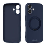 ABEEL 親膚感磁吸液態矽膠手機殼附支架，適用於 iPhone 17 Pro Max、iPhone 17 Pro、iPhone 17、iPhone 16 Pro Max、iPhone 16 Pro、iPhone 16