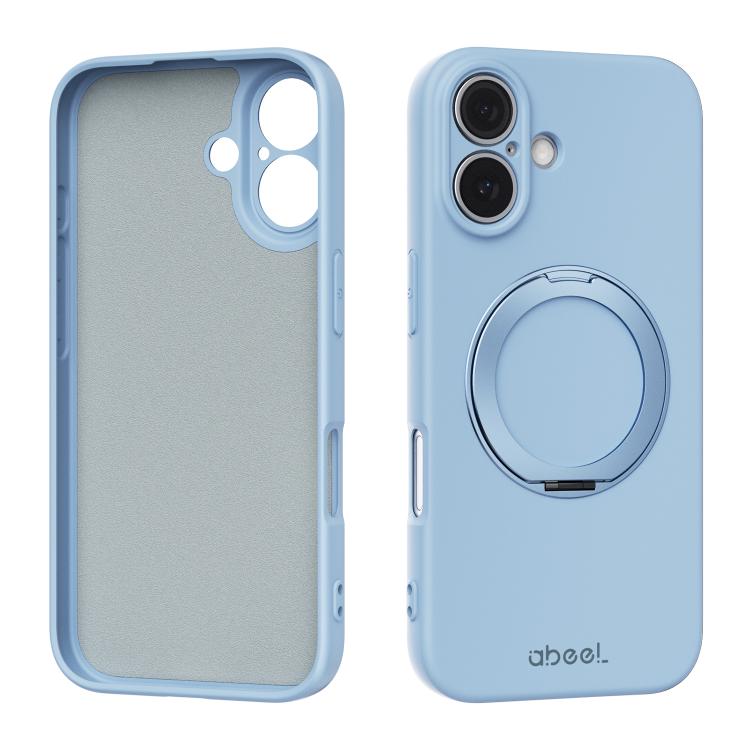 ABEEL 親膚感磁吸液態矽膠手機殼附支架，適用於 iPhone 17 Pro Max、iPhone 17 Pro、iPhone 17、iPhone 16 Pro Max、iPhone 16 Pro、iPhone 16
