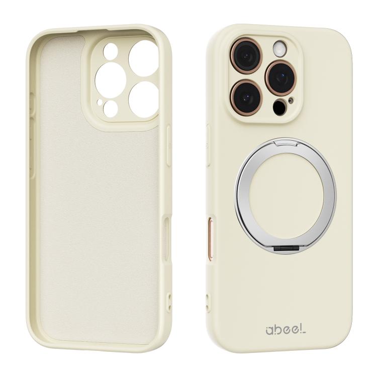 ABEEL 親膚感磁吸液態矽膠手機殼附支架，適用於 iPhone 17 Pro Max、iPhone 17 Pro、iPhone 17、iPhone 16 Pro Max、iPhone 16 Pro、iPhone 16
