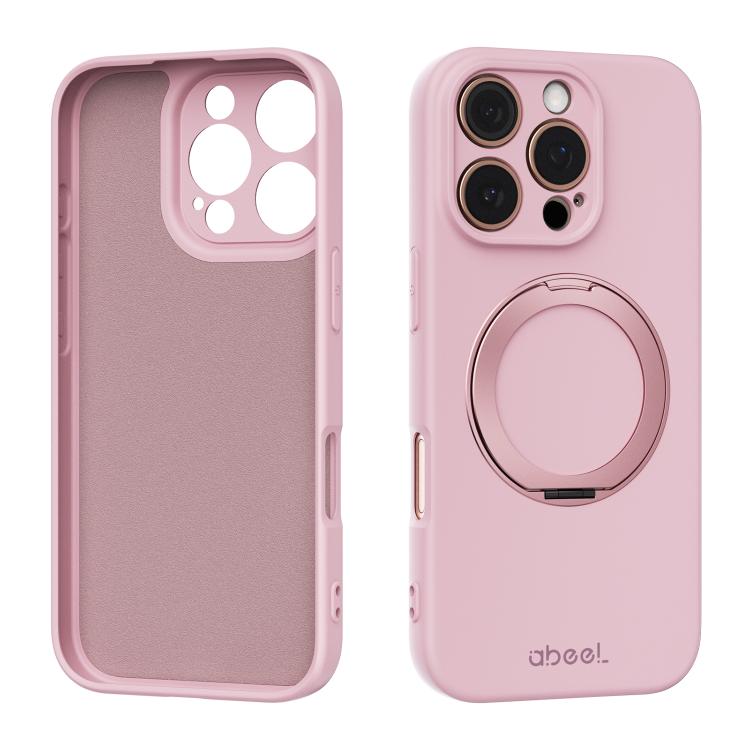 ABEEL 親膚感磁吸液態矽膠手機殼附支架，適用於 iPhone 17 Pro Max、iPhone 17 Pro、iPhone 17、iPhone 16 Pro Max、iPhone 16 Pro、iPhone 16
