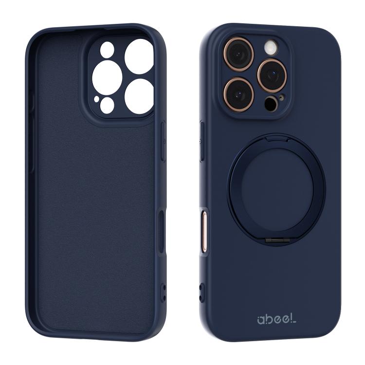 ABEEL 親膚感磁吸液態矽膠手機殼附支架，適用於 iPhone 17 Pro Max、iPhone 17 Pro、iPhone 17、iPhone 16 Pro Max、iPhone 16 Pro、iPhone 16