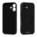 ABEEL 親膚感磁吸液態矽膠手機殼附支架，適用於 iPhone 17 Pro Max、iPhone 17 Pro、iPhone 17、iPhone 16 Pro Max、iPhone 16 Pro、iPhone 16
