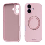 ABEEL 親膚感磁吸液態矽膠手機殼附支架，適用於 iPhone 17 Pro Max、iPhone 17 Pro、iPhone 17、iPhone 16 Pro Max、iPhone 16 Pro、iPhone 16