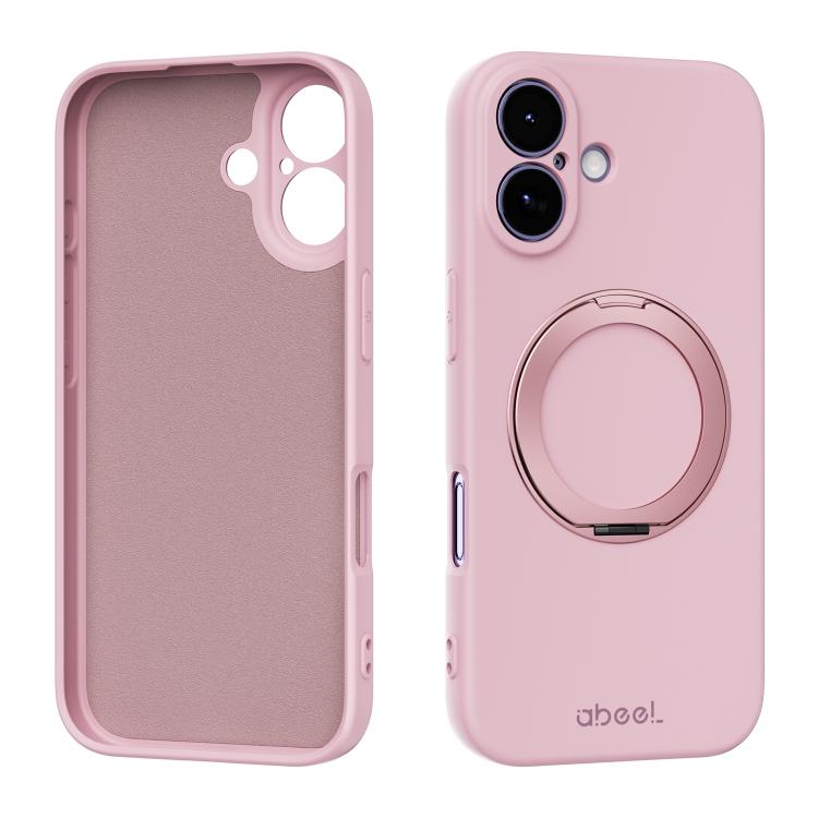 ABEEL 親膚感磁吸液態矽膠手機殼附支架，適用於 iPhone 17 Pro Max、iPhone 17 Pro、iPhone 17、iPhone 16 Pro Max、iPhone 16 Pro、iPhone 16