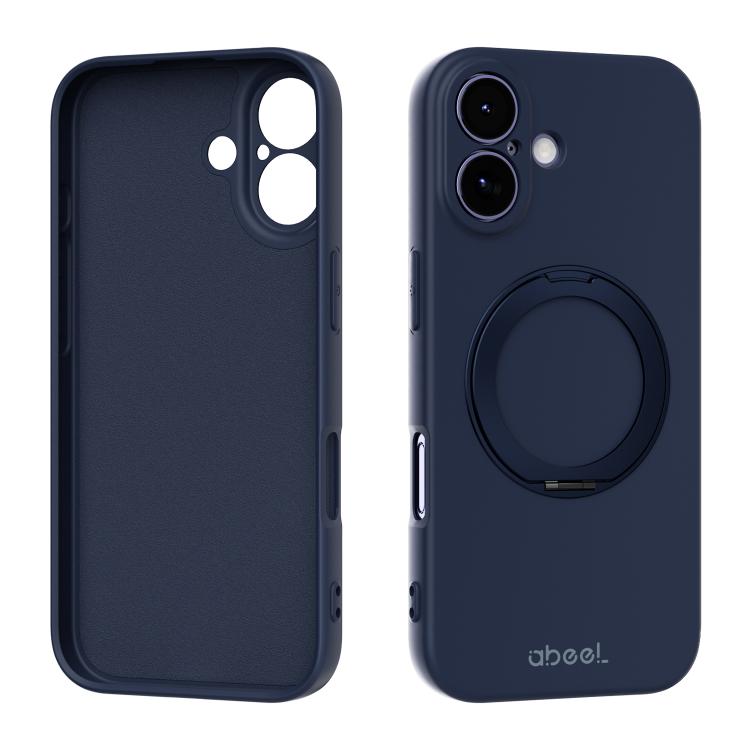 ABEEL 親膚感磁吸液態矽膠手機殼附支架，適用於 iPhone 17 Pro Max、iPhone 17 Pro、iPhone 17、iPhone 16 Pro Max、iPhone 16 Pro、iPhone 16