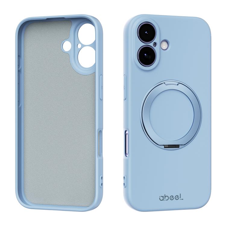 ABEEL 親膚感磁吸液態矽膠手機殼附支架，適用於 iPhone 17 Pro Max、iPhone 17 Pro、iPhone 17、iPhone 16 Pro Max、iPhone 16 Pro、iPhone 16
