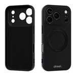 ABEEL 親膚感磁吸液態矽膠手機殼附支架，適用於 iPhone 17 Pro Max、iPhone 17 Pro、iPhone 17、iPhone 16 Pro Max、iPhone 16 Pro、iPhone 16