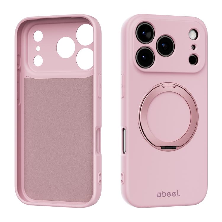 ABEEL 親膚感磁吸液態矽膠手機殼附支架，適用於 iPhone 17 Pro Max、iPhone 17 Pro、iPhone 17、iPhone 16 Pro Max、iPhone 16 Pro、iPhone 16