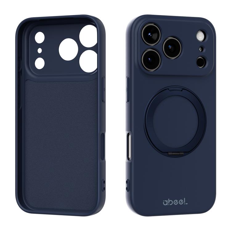 ABEEL 親膚感磁吸液態矽膠手機殼附支架，適用於 iPhone 17 Pro Max、iPhone 17 Pro、iPhone 17、iPhone 16 Pro Max、iPhone 16 Pro、iPhone 16