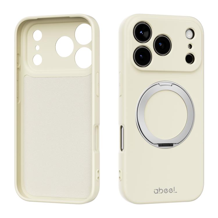 ABEEL 親膚感磁吸液態矽膠手機殼附支架，適用於 iPhone 17 Pro Max、iPhone 17 Pro、iPhone 17、iPhone 16 Pro Max、iPhone 16 Pro、iPhone 16