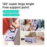 ABEEL 親膚感磁吸液態矽膠手機殼附支架，適用於 iPhone 17 Pro Max、iPhone 17 Pro、iPhone 17、iPhone 16 Pro Max、iPhone 16 Pro、iPhone 16