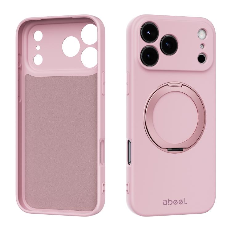 ABEEL 親膚感磁吸液態矽膠手機殼附支架，適用於 iPhone 17 Pro Max、iPhone 17 Pro、iPhone 17、iPhone 16 Pro Max、iPhone 16 Pro、iPhone 16