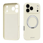 ABEEL 親膚感磁吸液態矽膠手機殼附支架，適用於 iPhone 17 Pro Max、iPhone 17 Pro、iPhone 17、iPhone 16 Pro Max、iPhone 16 Pro、iPhone 16