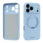 ABEEL 親膚感磁吸液態矽膠手機殼附支架，適用於 iPhone 17 Pro Max、iPhone 17 Pro、iPhone 17、iPhone 16 Pro Max、iPhone 16 Pro、iPhone 16