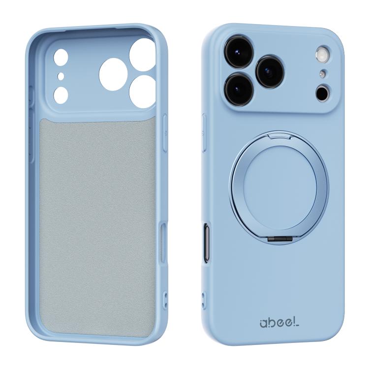 ABEEL 親膚感磁吸液態矽膠手機殼附支架，適用於 iPhone 17 Pro Max、iPhone 17 Pro、iPhone 17、iPhone 16 Pro Max、iPhone 16 Pro、iPhone 16