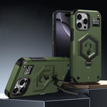 六角裝甲磁吸支架秤重手機殼，適用於 iPhone 14 / 13，iPhone 14 Pro，iPhone 14 Pro Max，iPhone 13 Pro Max，iPhone 13 Pro，iPhone 12 Pro Max