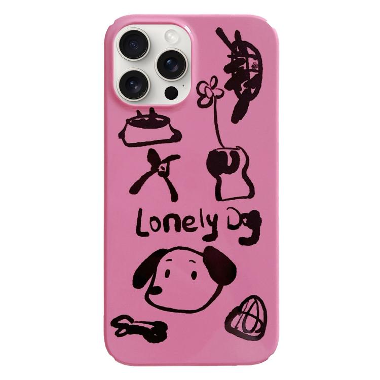 彩繪圖案 PC 手機殼，適用於 iPhone 17 Pro Max