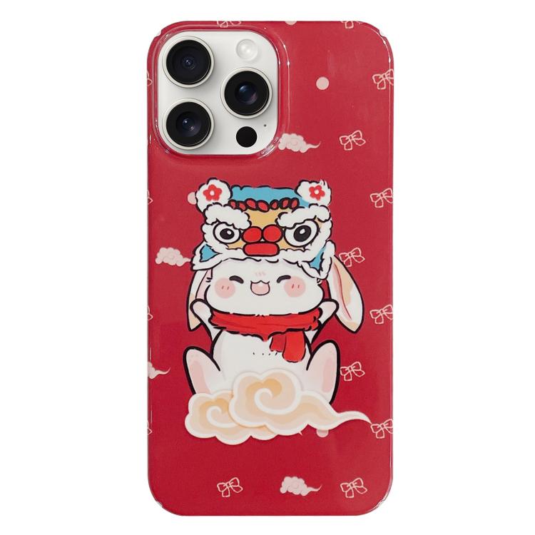 彩繪圖案 PC 手機殼，適用於 iPhone 17 Pro