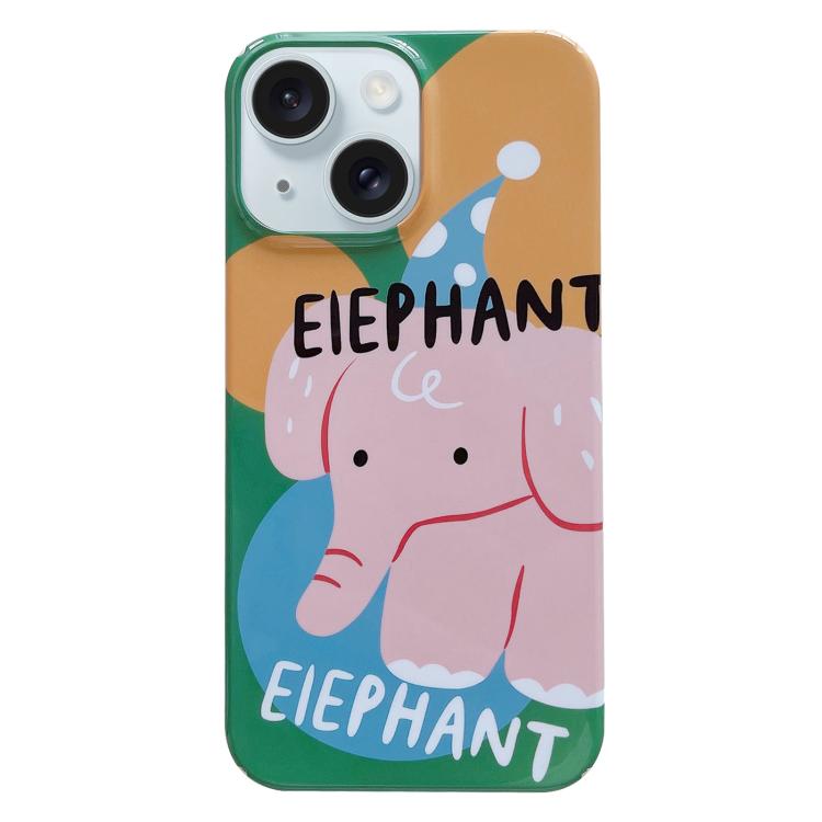 彩繪圖案 PC 手機殼，適用於 iPhone 17