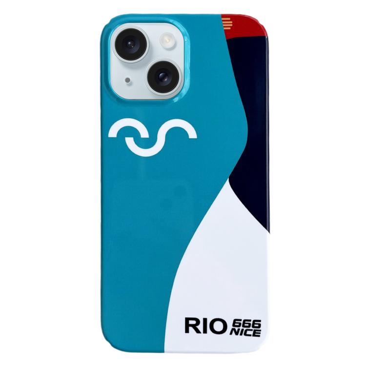 彩繪圖案 PC 手機殼，適用於 iPhone 17