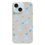 彩繪圖案 PC 手機殼，適用於 iPhone 17