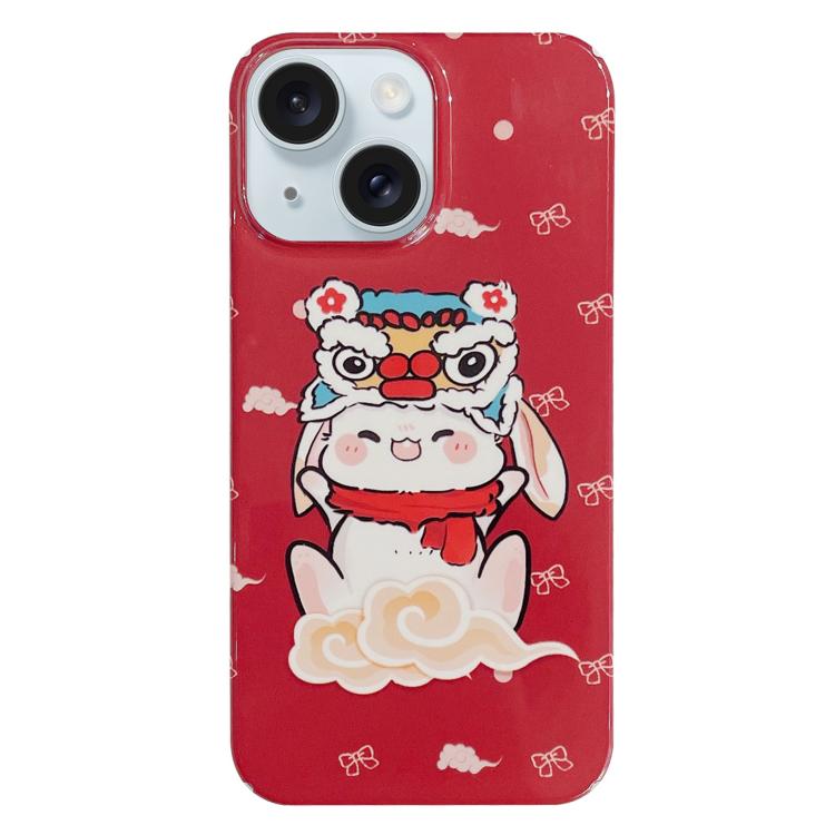 彩繪圖案 PC 手機殼，適用於 iPhone 17