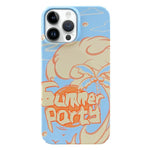 Painted Pattern PC Phone Case, For iPhone 16 Pro Max