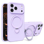 液態矽膠 MagSafe 支架手機殼，適用於 iPhone 17 Pro Max、iPhone 17 Pro、iPhone 17、iPhone Air
