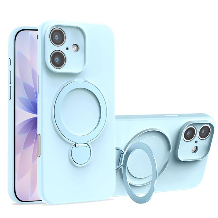 液態矽膠 MagSafe 支架手機殼，適用於 iPhone 17 Pro Max、iPhone 17 Pro、iPhone 17、iPhone Air