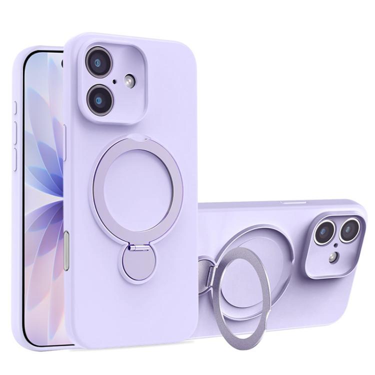 液態矽膠 MagSafe 支架手機殼，適用於 iPhone 17 Pro Max、iPhone 17 Pro、iPhone 17、iPhone Air