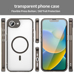 PC Hybrid TPU Airbag Shockproof MagSafe Phone Case, For iPhone 17e / 16e, For iPhone 17 Pro Max, For iPhone 17 Pro, For iPhone 17, For iPhone Air, For iPhone 16 Pro Max, For iPhone 16 Pro, For iPhone 16 Plus, For iPhone 16, For iPhone 15 Pro Max       ...