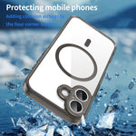 PC 混合 TPU 氣囊防震 MagSafe 手機殼，適用於 iPhone 17e / 16e、iPhone 17 Pro Max、iPhone 17 Pro、iPhone 17、iPhone Air、iPhone 16 Pro Max、iPhone 16 Pro、iPhone 16 Plus、iPhone 16、iPhone 15 Pro Max