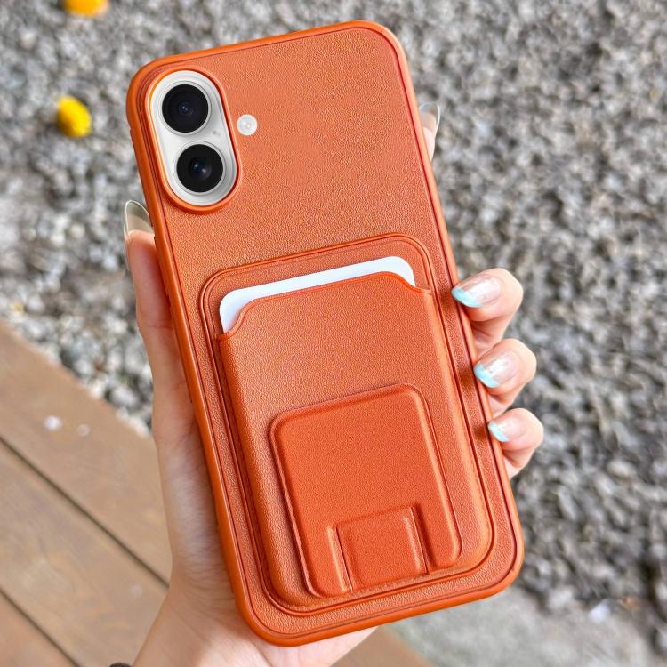 方形折疊卡包支架手機殼，適用於 iPhone 17 Pro Max、iPhone 17 Pro、iPhone 17、iPhone Air、iPhone 16 Pro Max、iPhone 16 Pro